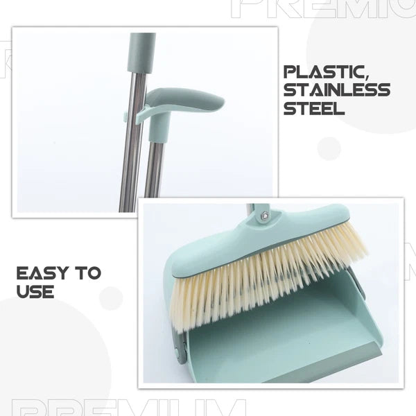 Broom Dustpan Set Dusting Brush and Office Household Cleaning Supplies