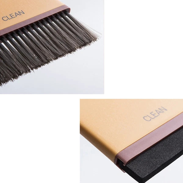 1 Set of Desktop Cleaning Tools Mini Broom Dustpan Wiper household Sweeping