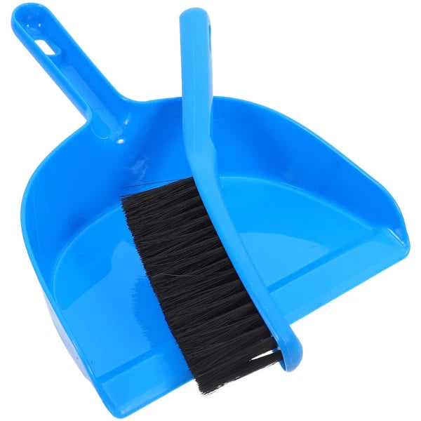 1 Set Small Broom and Dustpan Cleaning Set Desk Clean Broom Sweep Broom with