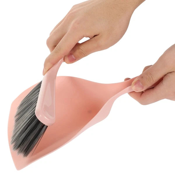 Desktop Cleaning Broom Sweeping Brush and Dustpan Set Table Small
