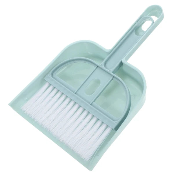 Mini Broom Dustpan Set Desktop Cleaning Brush Tools for Housekeeping