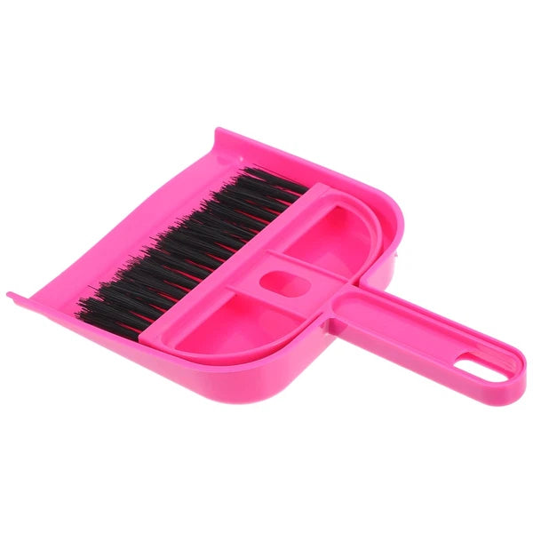 Desktop Broom Set Work Child Dust Pan and Brush Detail Car Detailing