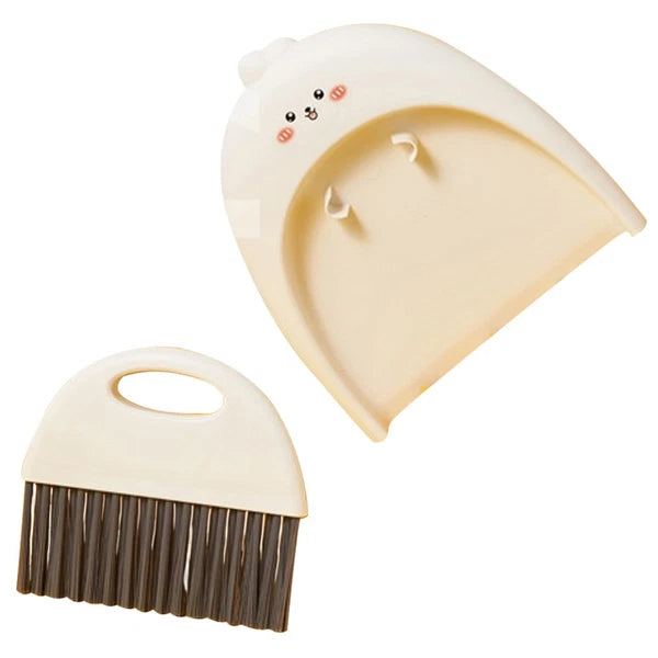 Mini Dustpan Set Child Tabletop Cleaning Brush and Small Plastic Broom