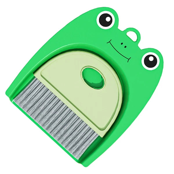 Small Broom Set Brush and Pan Desktop Mini Child Compact Dustpan
