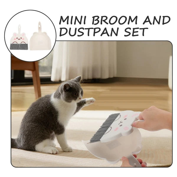 Mini Broom Set Travel Child Dustpan Cleaning Brushes for Household